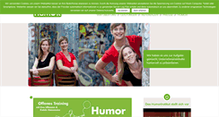 Desktop Screenshot of humorinstitut.de